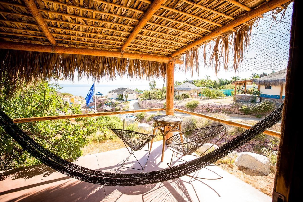 Palapas Ventana Hotel La Ventana Bagian luar foto